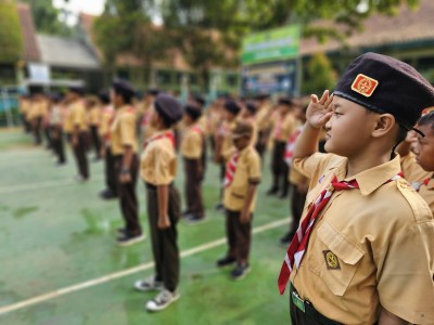 Siswa MIN 2 Batang Ikuti Kegiatan Peraka dalam Rangka Hari Pramuka