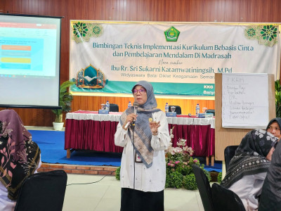Bimbingan Teknis Implementasi Kurikulum Berbasis Cinta dan Pembelajaran Mendalam di Madrasah
