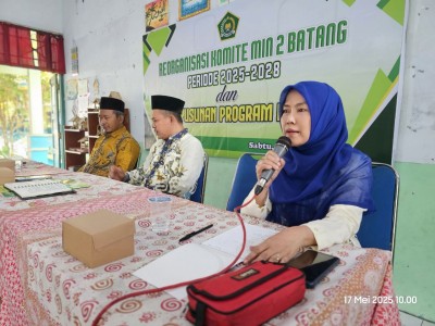 Reorganisasi Komite Madrasah MIN 2 Batang dan Penetapan Program Kerja Tahun 2025–2028